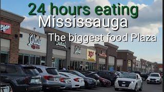 The biggest food Plaza in Mississauga! 24-hour Open. Ridgeway Plaza in Mississauga Ontario, Canada