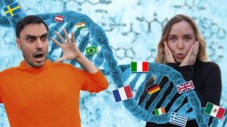 My ITALIAN Husband Take a DNA Test! He's NOT ITALIAN? shocking