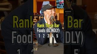 JON TAFFER Ranks BAR FOODS Blindly! Which Is Best? #shorts #food #bar #ranking #wings #blind