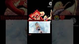 One of the saddest moment in One Piece.|Death scene of Ace #shorts