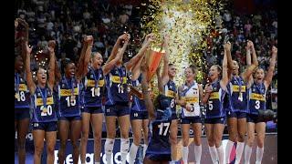 FINALE EUROPEO di PALLAVOLO femminile Italia - Serbia