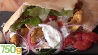 Recette de Kebab de poulet maison - 750g