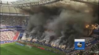 Poland soccer fans