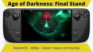 How to die in 9 minutes - Age of Darkness: Final Stand - Steam Deck Gameplay