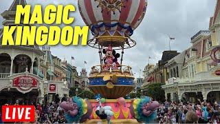  LIVE: Magic Kingdom Saturday for rides, shows, parades and Fireworks at Walt Disney World 1/18/25