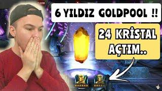 6 YILDIZ GOLDPOOL  24 KRİSTAL AÇTIM  Marvel Şampiyonlar Turnuvası