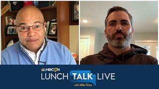 Browns HC Kevin Stefanski adjusting to strange offseason  | Lunch Talk Live | NBC Sports