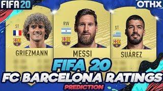 FIFA 20 | FC Barcelona Ratings w/ Messi, Griezmann, Suarez, more!! | @Onnethox