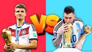 Vergleich: Müller VS Messi | der ULTIMATIVE Showdown | GegenStar