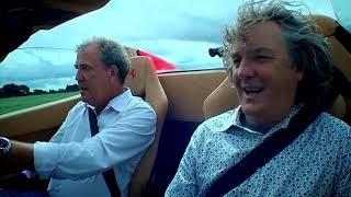 Jeremy Clarkson & James May reviewing the Ferrari 458 spider against  SLS ///AMG.