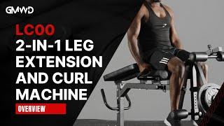 GMWD 2 in 1 Leg Extension and Curl Machine LC00 | Product Overview