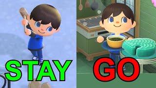 New Horizons Features: STAY or GO? (Animal Crossing)