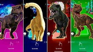  Indoraptor vs The Good Dinosaur vs Jurassic World vs T-Rex Dinosaur | Coffin Dance 🪩