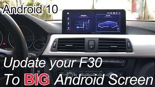 How to install BMW F30 3 Series 10.25 inch Android big screen