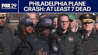 Philadelphia plane crash: 7 dead, including 6 aboard aircraft; 19 others injured