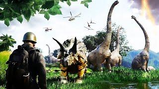 This NEW Dinosaur Survival HORROR Game Is Set In a JURASSIC Theme Park..