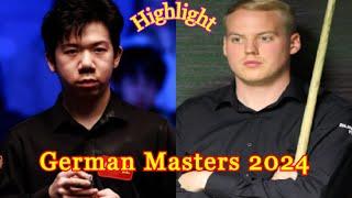 Lei Peifan vs Allan Taylor Highlight German Masters 2024 snooker