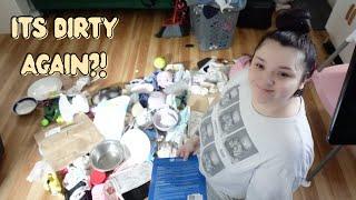 I Had a Panic Attack While Cleaning This Mess! | Clean With Me | Mom of 2 under 3