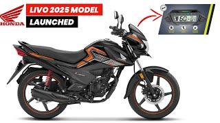 Honda Livo 2025 New Model Launched Update | New Meter |  On Road Price | Mileage | Honda Livo 110