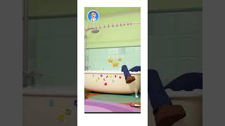 What a Mess! Clumsy Daddy  #lellobee #shorts #clumsy #bathsong  Nursery Rhymes