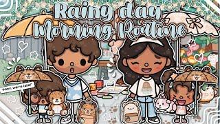 Rainy Day Morning Routine!️️//*voiced!*// Toca Life World Roleplay!