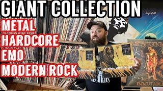 Huge Vinyl Collection! Metal, Hardcore, Modern Rock Found! 