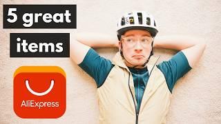 5 GREAT VALUE AliExpress CYCLING Items