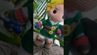 #link #zelda #ocarinaoftime #64 #crochet #amigurumi