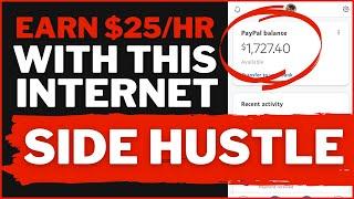 Earn $25 Per Hour With This Side Hustle | Side Hustle Ideas 2021
