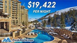 Inside the MOST EXPENSIVE Hotels at Deer Valley