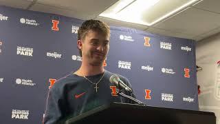 Rutgers postgame: Illini QB Luke Altmyer press conference