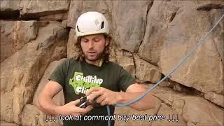 How to clip an ATC belay device  to rope and harness