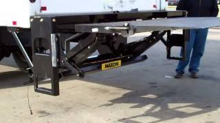 MAXON TE-33 Tuk-A-Way 3,300lb Capacity 52"X84"Steel Wedge Platform