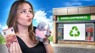 KNUFFEL MAKEN met KRINGLOOPWINKEL SPULLEN! - Challenge