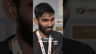Back in action and on the podium. Welcome back,  Srikanth! ️‍ #BWFWorldTour #MalaysiaMasters2025