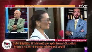 Gabi Bădălău l-a înfruntat pe avocatul Claudiei: Nu sunt de acord cu mediatizarea copiilor mei!