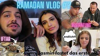 RAMADAN VLOG #2 Jasmin fastet mit, XL Iftar & Game Night | Sara & Dolunay