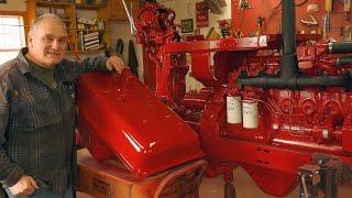 Installing the Fuel Tank and Finishing Linkages | Farmall 856 Restoration Episode 18