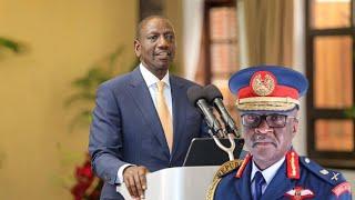 LIVE; PRESIDENT RUTO CONDOLING WITH THE FAMILY OF THE LATE GENERAL FRANCIS OGOLLA!