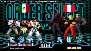 KOF 2002- EL MÉXICANO DARKANGEL HUMILLA A RUGALERO3000