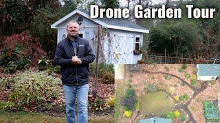 Winter Garden Tour - Drone View