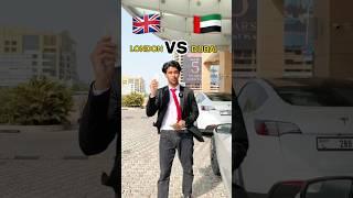 Cost of living In Dubai VS London #london #dubai #shorts #luxury #realestate #petrol #costofliving