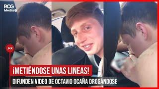 Sale a la luz video de Octavio Ocaña drogándose