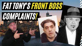 FAT TONY SALERNO RECORDED COMPLAINING ABOUT HIS ROLE WITHIN THE GENOVESE FAMILY TO TONY CORALLO