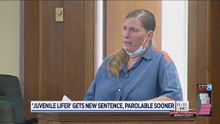 Woman convicted to life as teen resentenced to allow parole soon