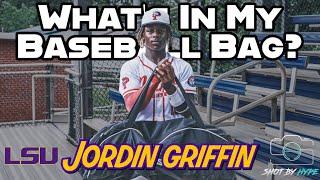 What's Inside My Baseball Bag? With LSU Commit Jordin Griffin