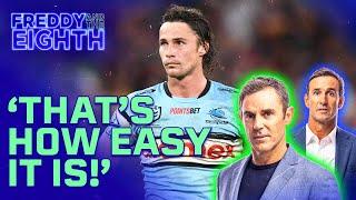 Legends issue harsh advice for Nicho Hynes and the Sharks: Freddy & the Eighth - Ep23 | NRL on Nine