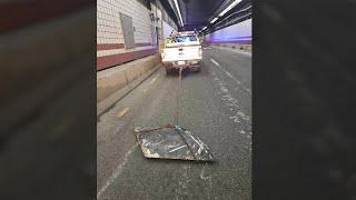 Debris from boat damages five cars in Boston tunnel