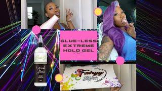 NEW GLUE-LESS PRODUCT DEMO + SUPER EASY | WIG FROM @LaurasiaAndrea