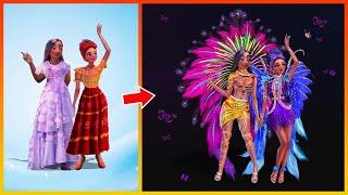 Cartoon Encanto Glow Up Into Rio Carnival | Amazing WOW